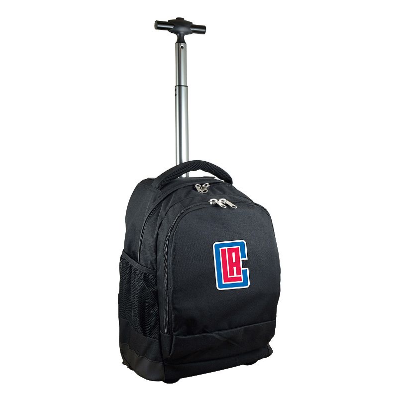 33219385 Los Angeles Clippers Premium Wheeled Backpack, Bla sku 33219385