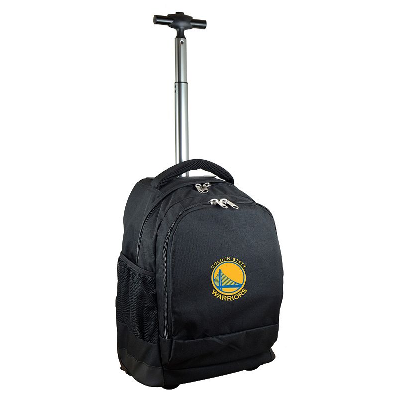 Golden State Warriors Premium Wheeled Backpack, Black