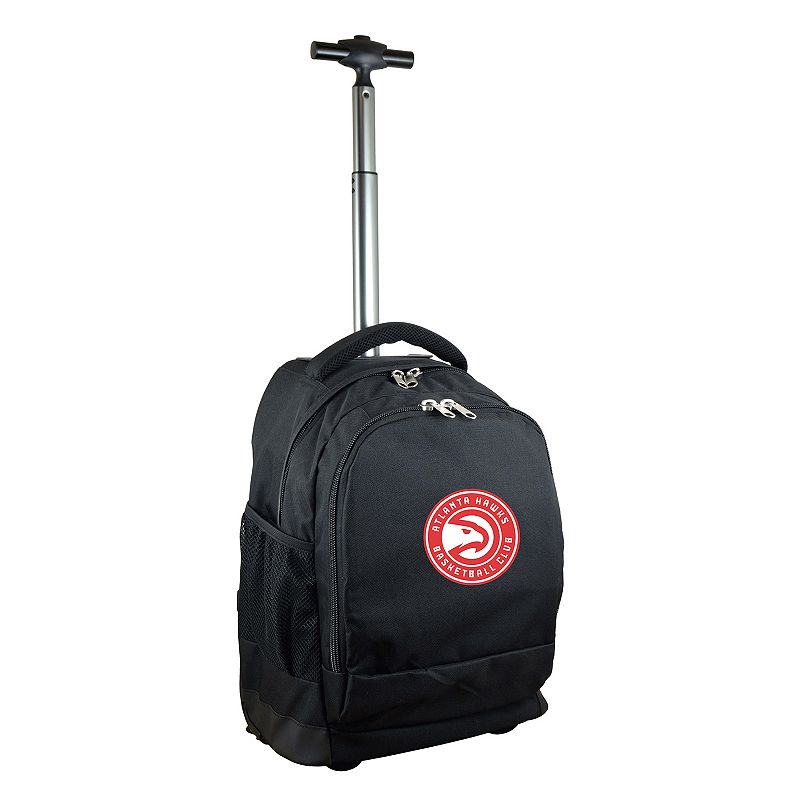 Atlanta Hawks Premium Wheeled Backpack, Black