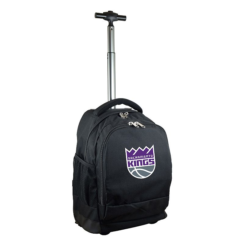 Sacramento Kings Premium Wheeled Backpack, Black