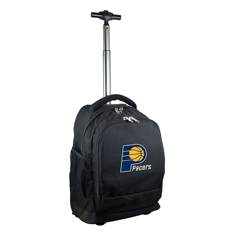 Indiana Pacers Premium Wheeled Backpack, Black