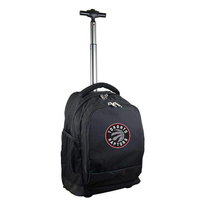 Toronto Raptors Premium Wheeled Backpack, Black