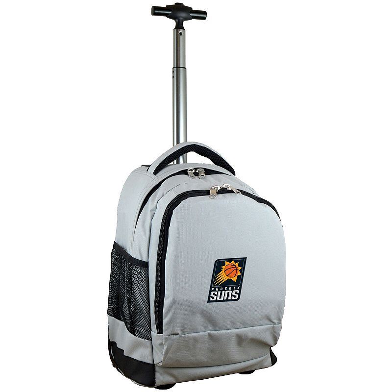 Phoenix Suns Premium Wheeled Backpack, Grey