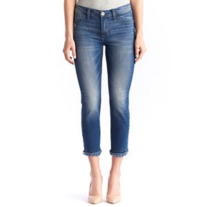 Women's Rock & Republic® Kashmiere Frayed Crop Skinny Jeans