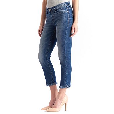 Women's Rock & Republic® Kashmiere Frayed Crop Skinny Jeans