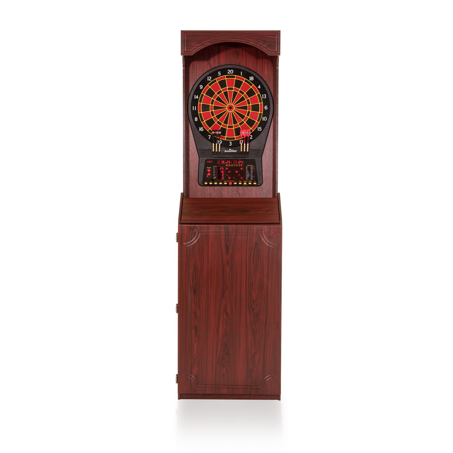 electronic dartboard cabinet