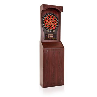Arachnid Arcade Stand Up Cabinet & Cricket Pro 800 Electronic Dartboard Set