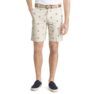 Men's IZOD Schiffli Classic-Fit Flat-Front Shorts