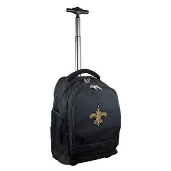 New Orleans Saints Premium Wheeled Backpack