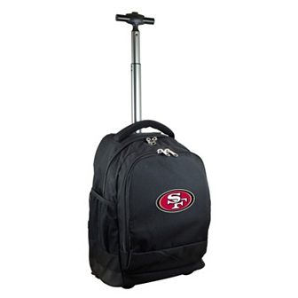 San Francisco 49ers Premium Wheeled Backpack