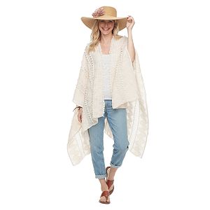 SONOMA Goods for Life™ Pom-Pom Knit Kimono