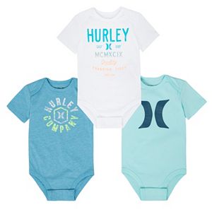 Baby Boy Hurley 3-pk. Graphic Bodysuits