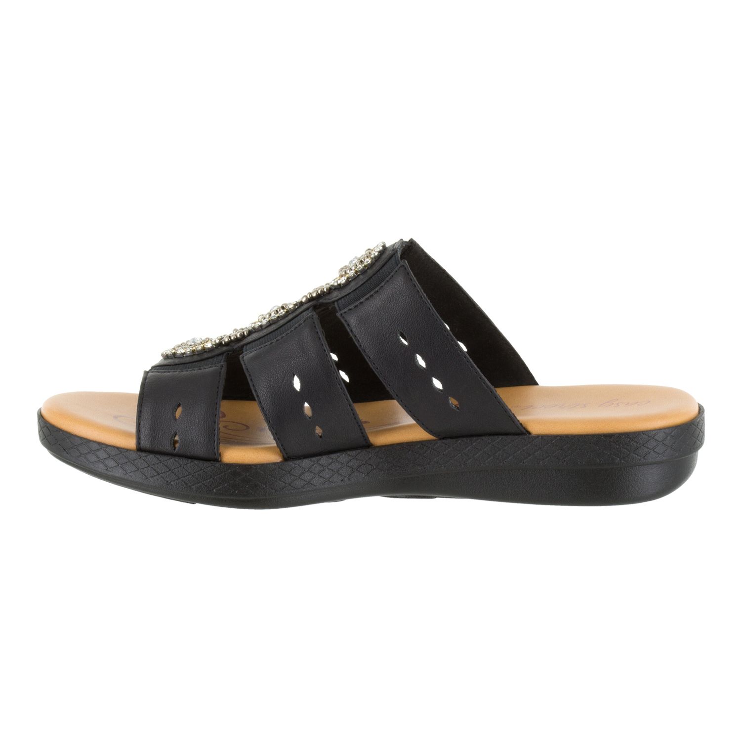 easy street nori slide sandals