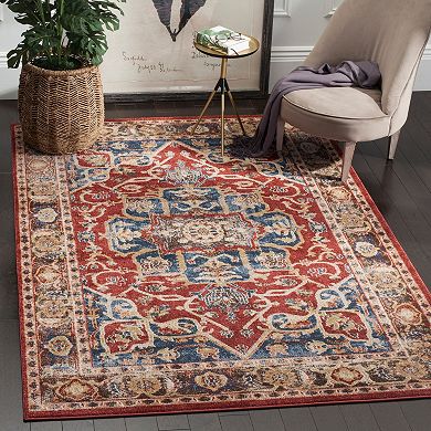 Safavieh Bijar Tehran Framed Floral Rug
