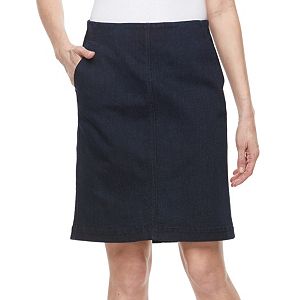 Women's Croft & Barrow® Jean Skirt
