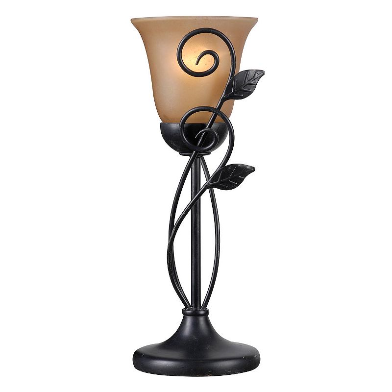 Kenroy Home Arbor Torchiere Table Lamp, Brown