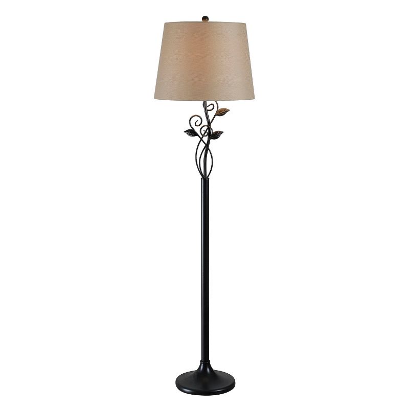 Kenroy Home Arbor Floor Lamp, Brown