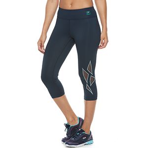 Women's FILA Sport® Geometric Mesh Capri Leggings