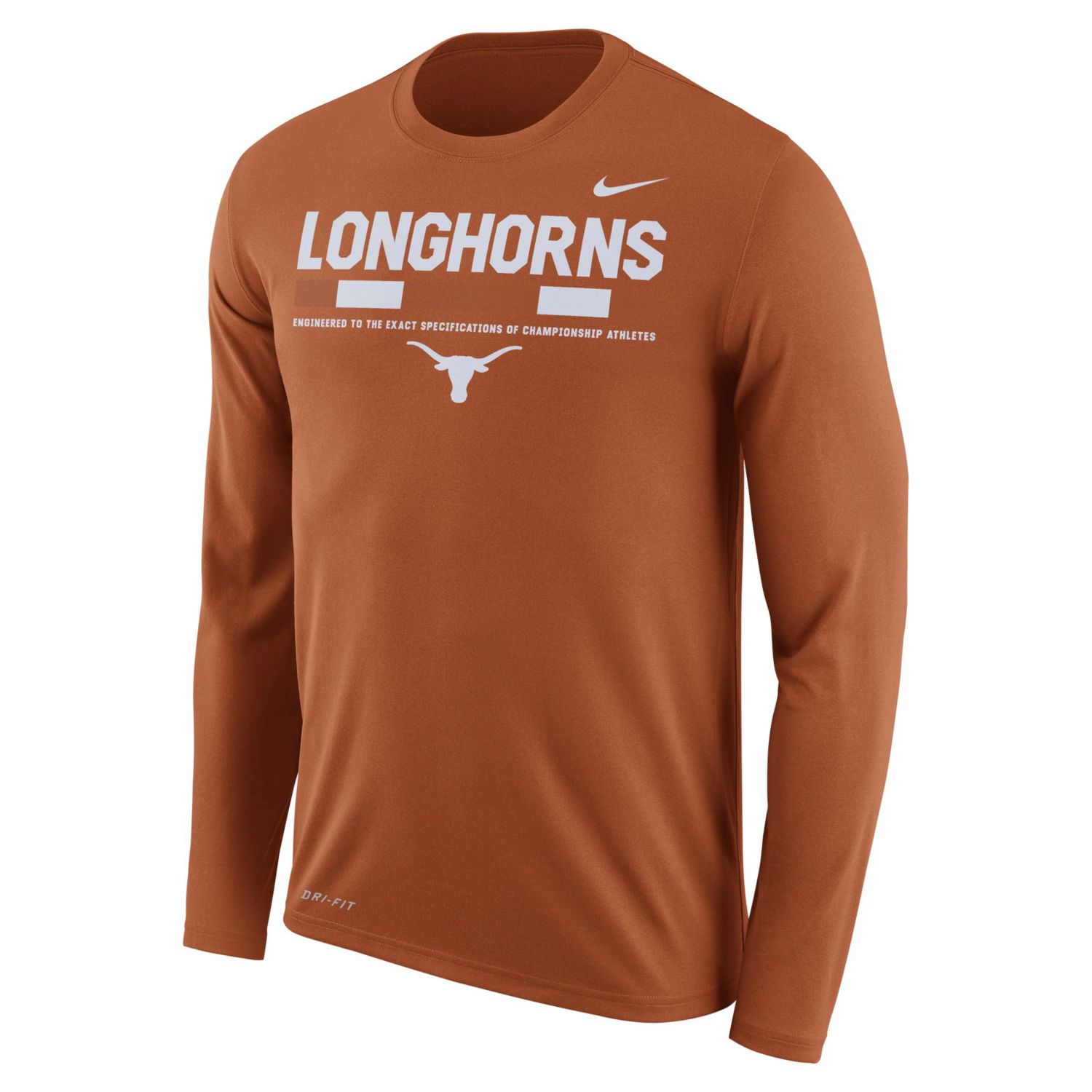 texas longhorns dri fit