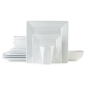 Food Network™ Shortbread 16-pc. Square Dinnerware Set