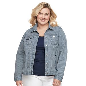 Plus Size Croft & Barrow® Jean Jacket