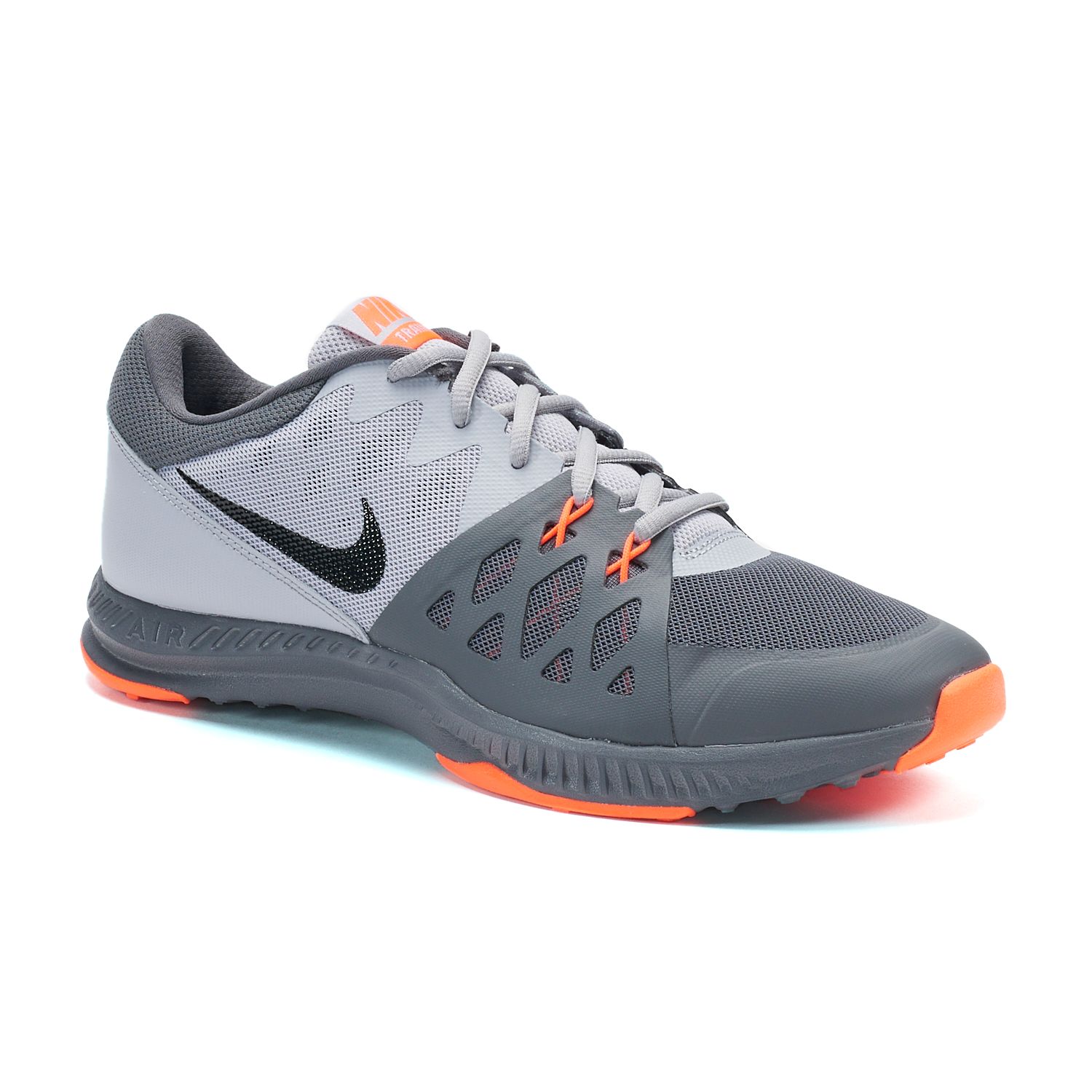 orange nike training shoes