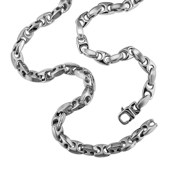 Besteel Jewelry 6MM Mens Stainless Steel Snake Necklace Chain Link Biker 18-36 Inch