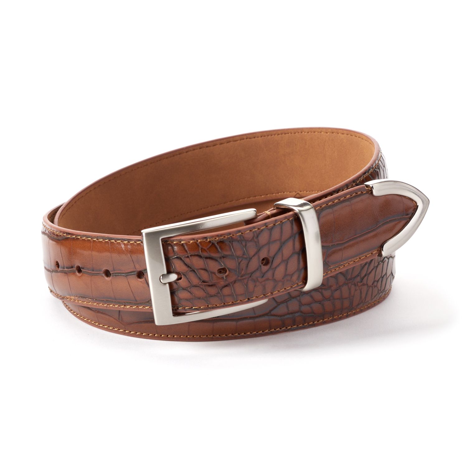 crocodile golf belt