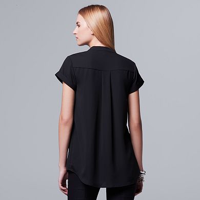Women's Simply Vera Vera Wang Essential Popover Top