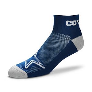 Men's For Bare Feet Dallas Cowboys The Cuff Low-Cut Socks