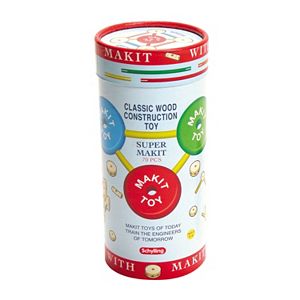 Schylling 70-pc. Makit Wood Building Set