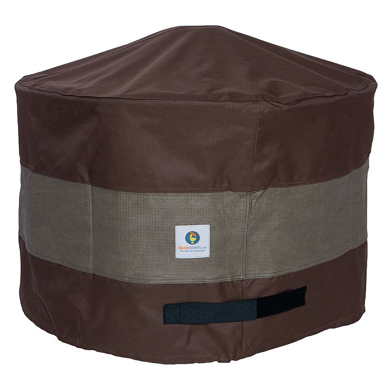 Duck Covers Ultimate 36-in. Round Fire Pit Cover, Brown