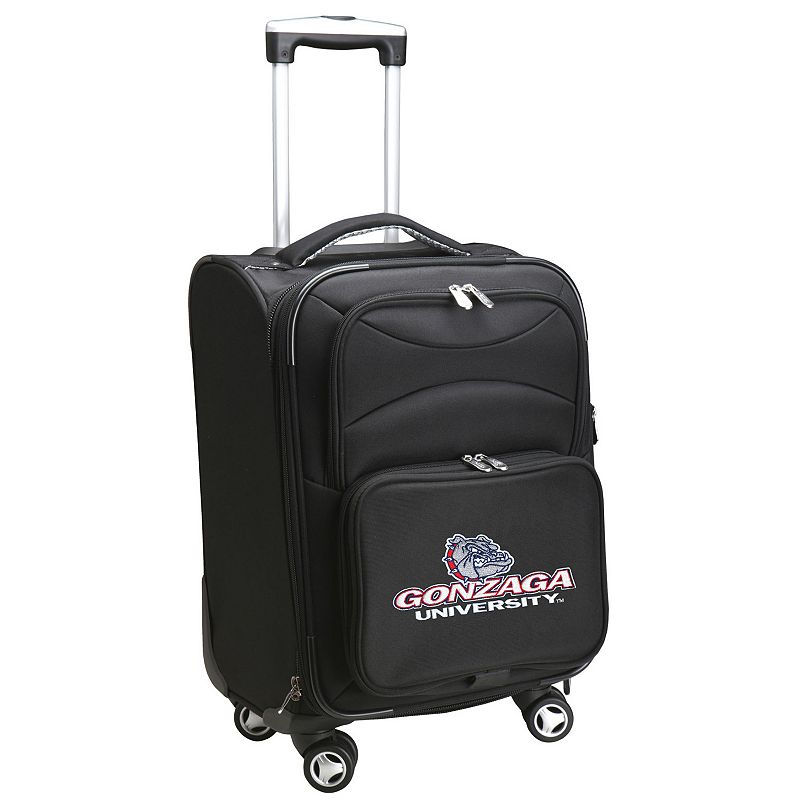 Gonzaga Bulldogs 20-Inch Expandable Spinner Carry-On, Black, 20WHEL Co