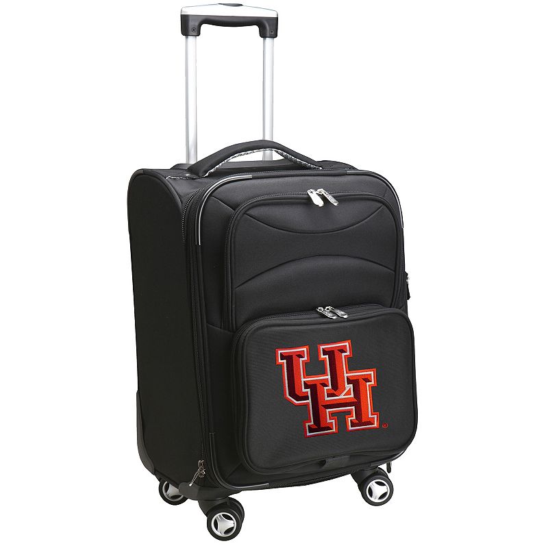 Houston Cougars 20-Inch Expandable Spinner Carry-On, Black, 20WHEL Co
