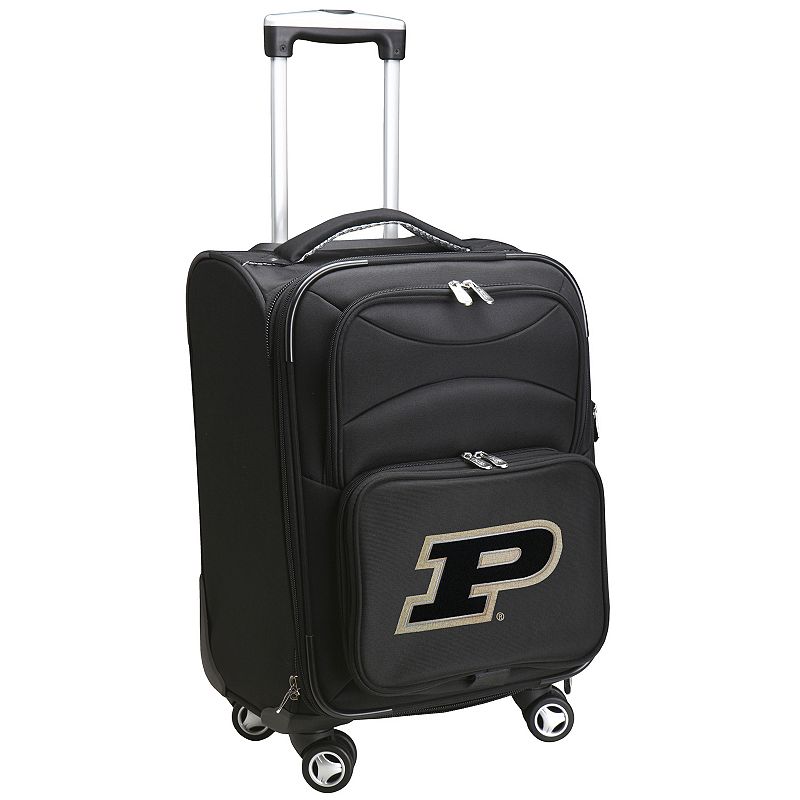 Purdue University 20-Inch Expandable Spinner Carry-On, Black, 20WHEL Co