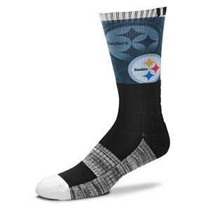 Adult For Bare Feet Pittsburgh Steelers Blackout Socks