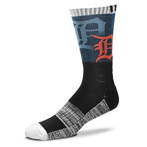 Adult For Bare Feet Detroit Tigers Blackout Socks
