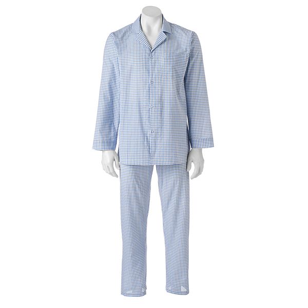 ketting auteur zomer Men's Chaps Patterned Broadcloth Pajama Set