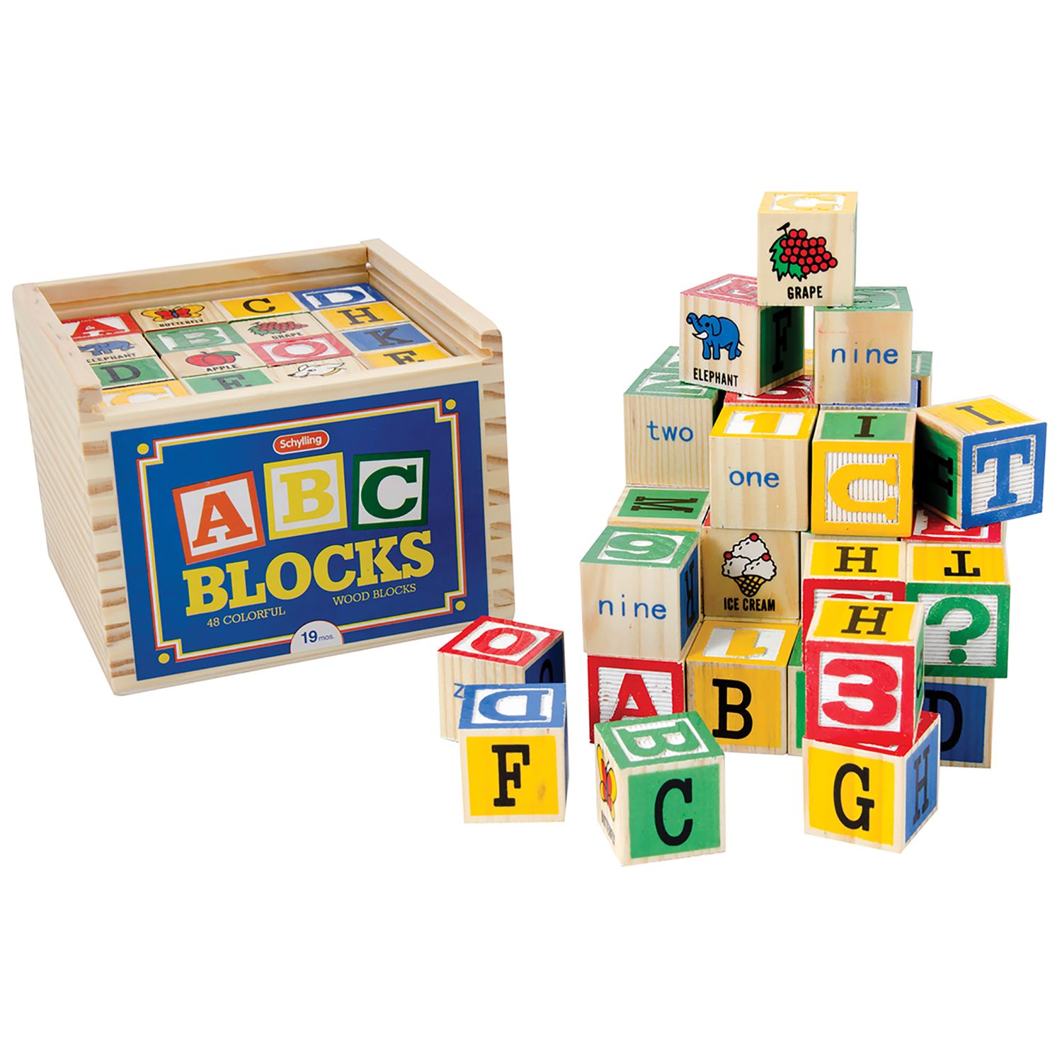 playskool abc blocks