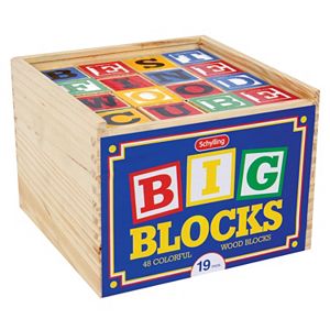 Schylling 48-pc. Large ABC Blocks Set