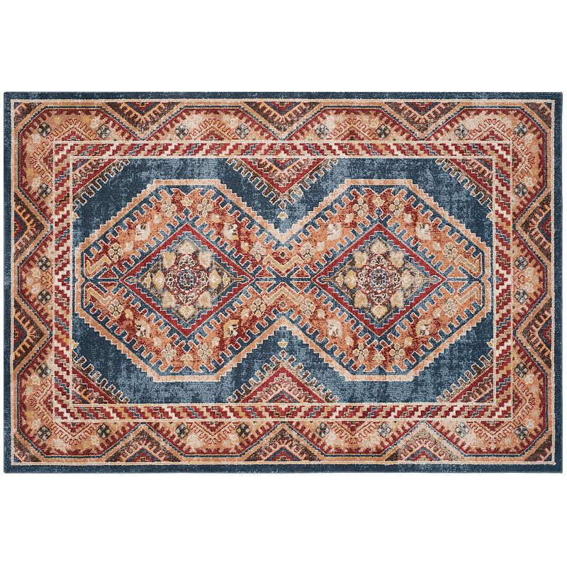 Safavieh Bijar Urmia Framed Floral Rug, Red, 5X7.5 Ft