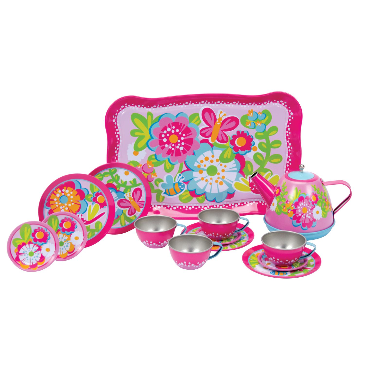 bella butterfly tea set