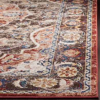 Safavieh Bijar Amol Framed Floral Rug