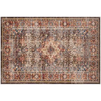 Safavieh Bijar Sari Framed Floral Rug