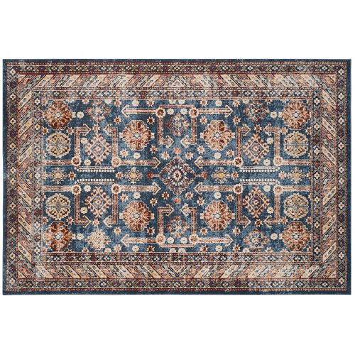 Safavieh Bijar Gorgan Framed Floral Rug