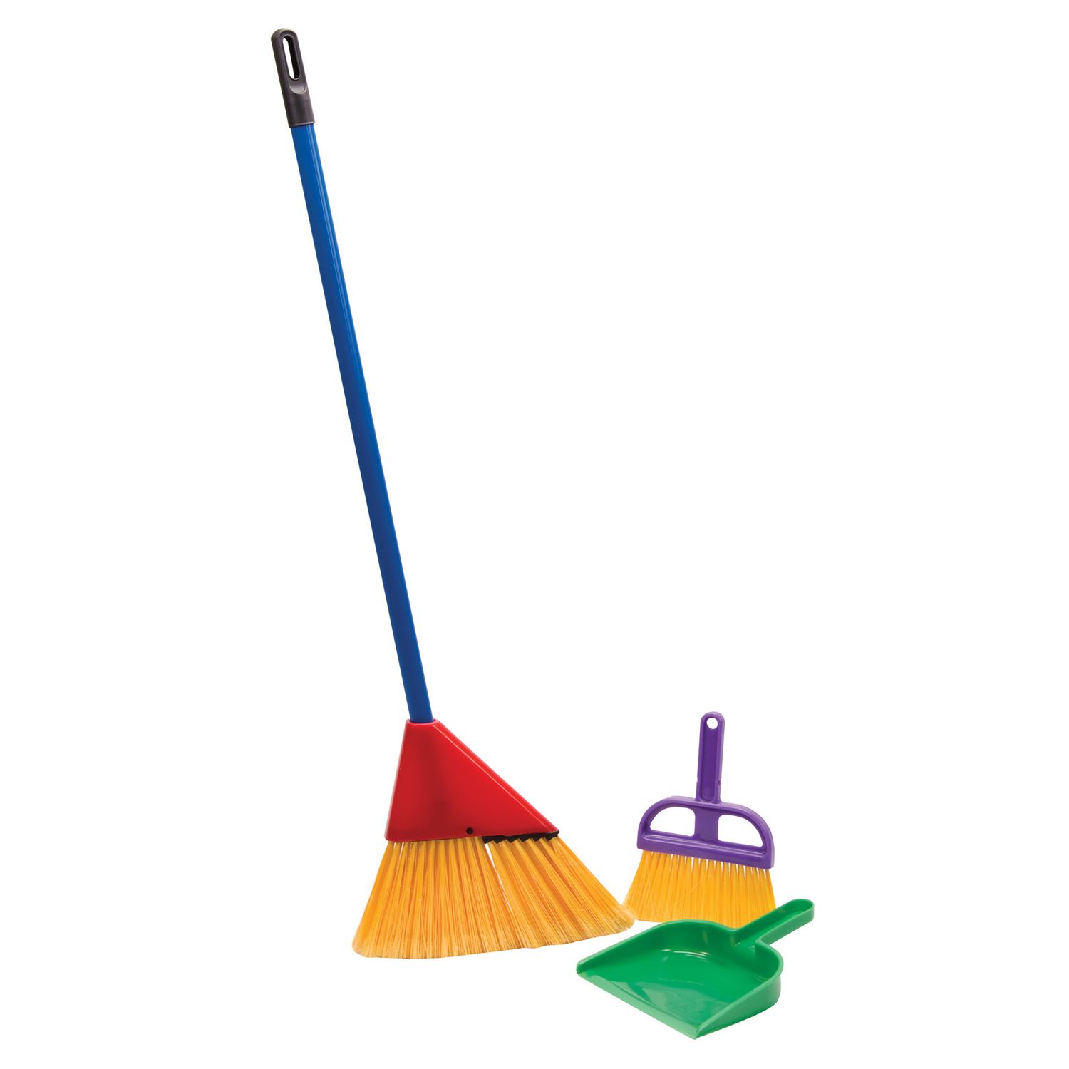 child's brush and dustpan