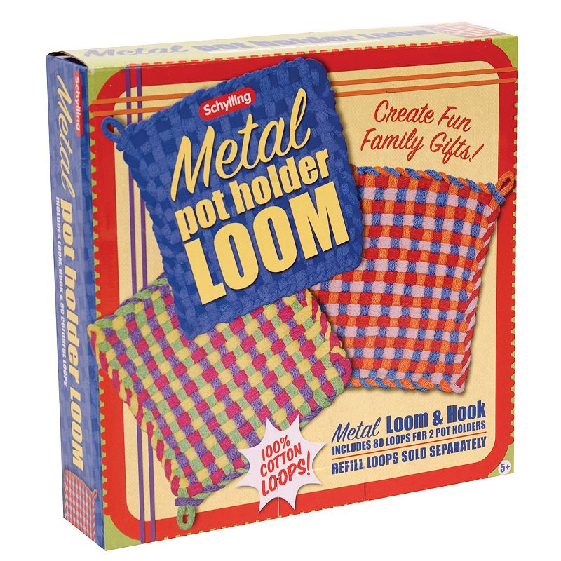 79054473 Schylling Metal Potholder Loom, Multicolor sku 79054473