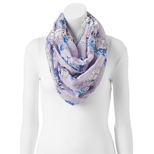 SONOMA Goods for Life™ Sketchy Floral Infinity Scarf
