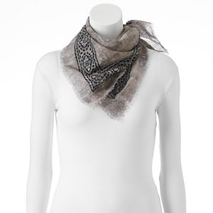 SONOMA Goods for Life™ Saltwash Paisley Border Bandana Square Scarf