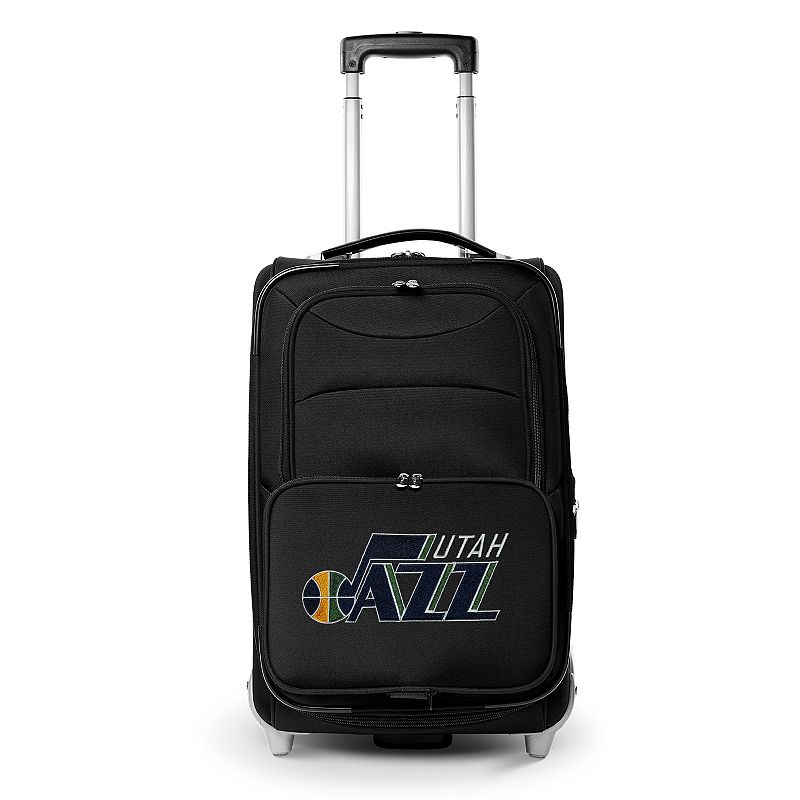 Utah Jazz 21-Inch Wheeled Carry-On, Black, 21WHEL CO